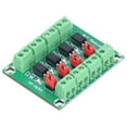 thumbnail image 1 of Fugacal Module Adaptateur de Contrôle de Tension 4 Routes 817 Optocoupleur Anti-Interférence Module d'Isolation Photoélectrique, Module Isolé Photoélectrique Conducteur 3.630V, Module Adaptateur Convertisseur de Tension, 1 of 8