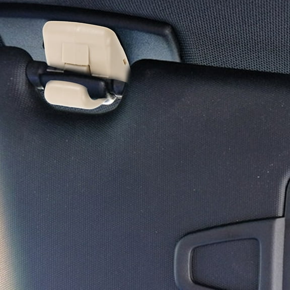 HAKIDZEL Visor Clip Sun Visor Support Clip Plastic Anti-slip Protection Automotive Use 1Pcs
