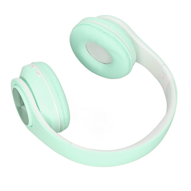 BT Headphones Over Ear, Stylish Foldable BT Headset with Colorful Light, Noise Reduction, Stable Performance, Comfortable for Phone Laptop