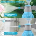 thumbnail image 3 of Hand Pump Sprayer 1/2Gal (68oz), Leak-Proof, Adjustable Nozzle, Extended Rod & Safety Valve for Garden, 3 of 9