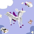 thumbnail image 3 of Unicorn Transforming Car，Transformation Toy with Collision Transforming Car for Unicorn Toys for Girls Ages 4-6 Party Gift for Birthday, Christmas Purple, 3 of 6