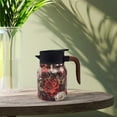 thumbnail image 3 of Stainless Steel Thermal Carafe With Built In Tea Infuser Mini Hot Coffee Pot Floral Design For Your Favorite Beverages, 3 of 3