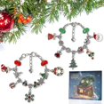 thumbnail image 2 of ChristmasAdventCalendar2024Jewelry,24DaysXmasCountdownCalendarDiyBraceletKitGiftForGirls, 2 of 5