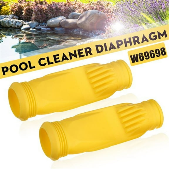 Clearance Sale!2 Set Long Life Diaphragm / Ring For G3 G4 Pool Cleaner（Yellow）,Yellow Household Detergent