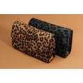 thumbnail image 3 of Bolso de mano HOXIS con estampado de leopardo para mujer, 3 of 7