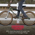 thumbnail image 2 of Netflix Stranger Things Lucas BMX Bike, 24-inch wheels, single speed, green, 2 of 9