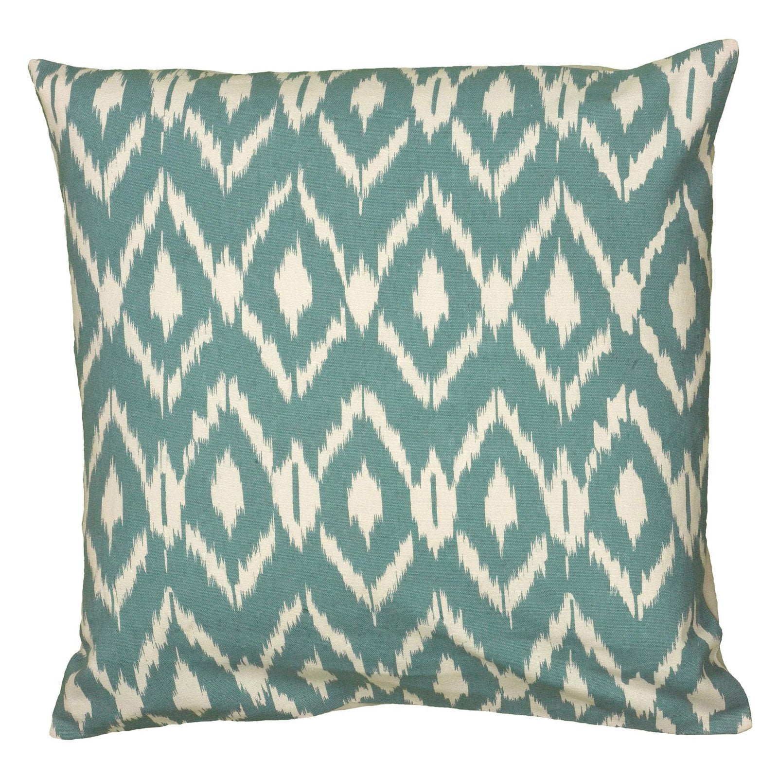 Rizzy Home Fractured Ikat Cotton Decorative Throw Pillow, 18