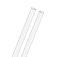 thumbnail image 1 of Tubo de acrílico rígido claro de 2 piezas, ID de 4 mm [0.16"] x OD de 8 mm [0.31"] para sistema de enfriamiento de agua / lámparas / fuentes / acuarios [305 mm / 12 IN], 1 of 7
