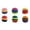 6PCS(A), variant on Footbag,5PCS Rubber Luminous Juggling Ball Light In The Dark Juggling Ball Set Ideal For Party Game Relief Hand Eye Coordination Practice.