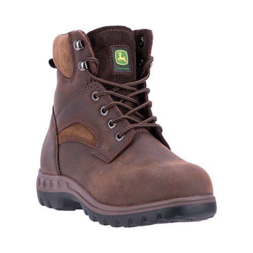 John Deere Women's John Deere Boots 6" Lace Up Steel Toe Work Boot