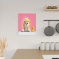 thumbnail image 6 of Rateoe A Funny Cat Pattern Decorative Picture – Unique Modern Wall Art, Ready-to-Hang Canvas Print for Home (Vertical), 6 of 6