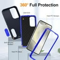 thumbnail image 4 of JTCASES for Samsung Galaxy S24 Plus 5G Case, Galaxy S24 Plus Phone Case with Built in Kickstand, Shockproof/DropProof Military Grade Protective Cover for Galaxy S24 Plus 6.7" 2024, Darkblue/Darkblue, 4 of 9