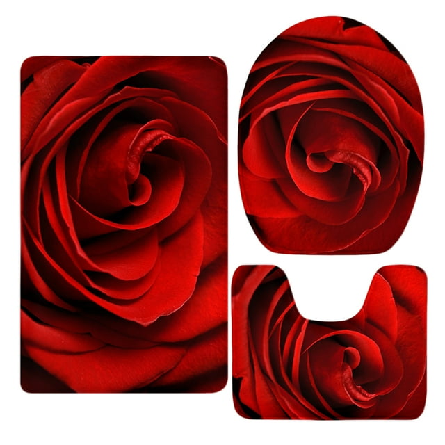 Juego de Alfombrils de baño Sunnimix antideslizante suave y antideslizante 3 piezas