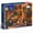 Midnight Pumpkin Glow, variant on AIDUOTEK 500 Piece Jigsaw Puzzle for Adults - Snowy Holiday Street
