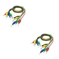 thumbnail image 1 of maskred 5piece Multimeter Voltage Tester Universal Test Cable With Banana Plug 2Set, 1 of 6