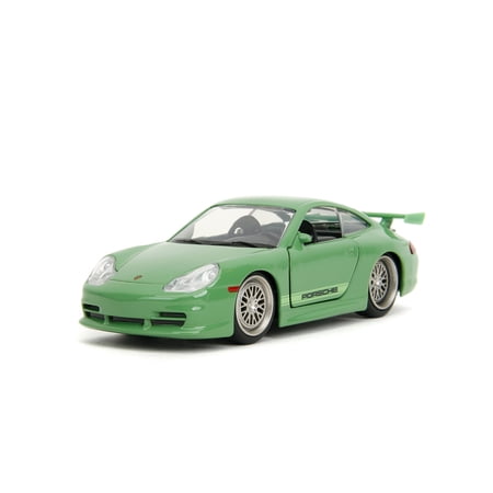 Porsche 911 GT3 (996) Sports Car Green – Jada Toys 35360 – 1/32 Scale Diecast Model Car