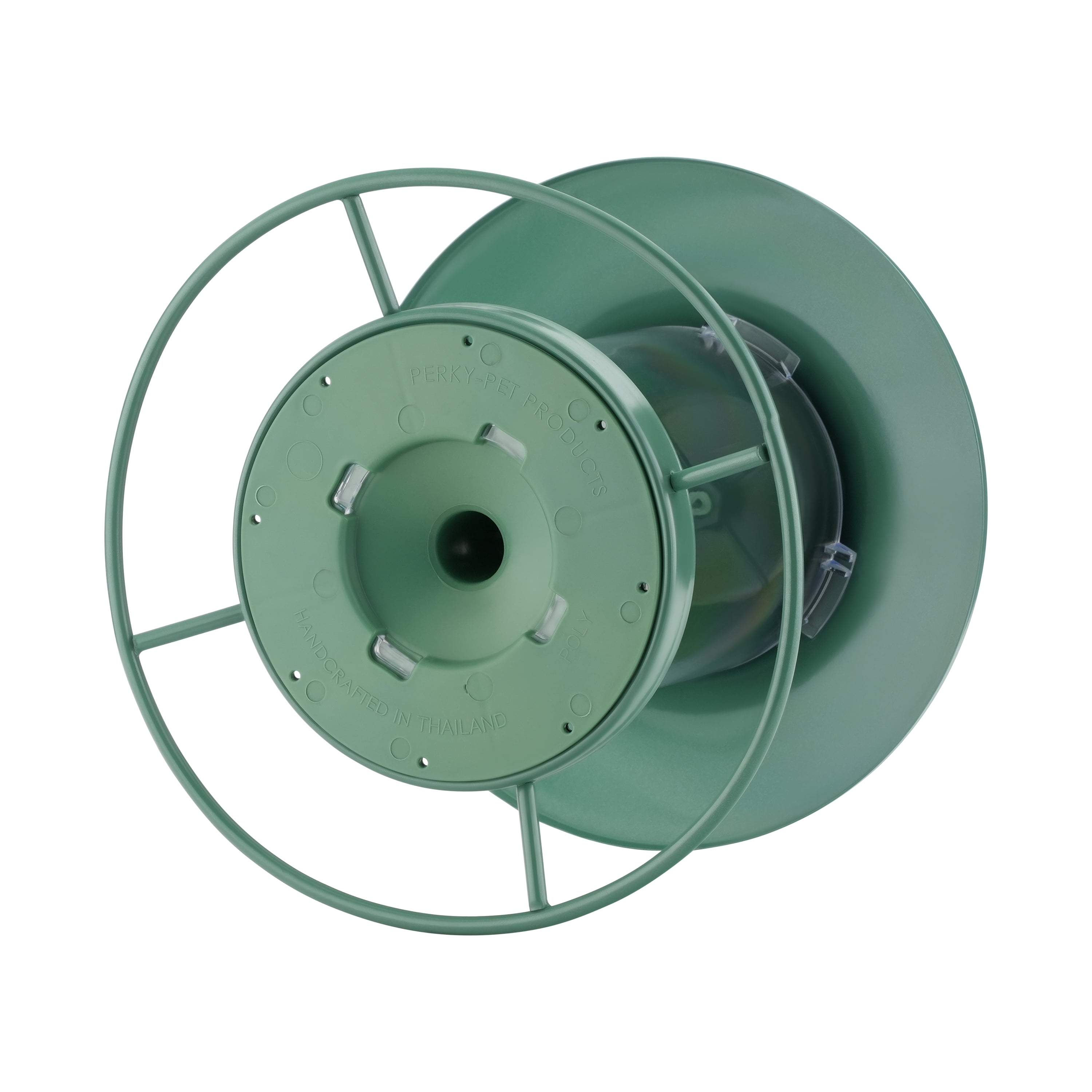 (2 pack) Perky-Pet Green Panorama Wild Bird Feeder - 2 lb Capacity