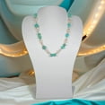 thumbnail image 3 of MGR! My Gems Rock Necklaces, Green Gemstone and Freshwater Cultured Pearl, 1 Count, 3 of 4