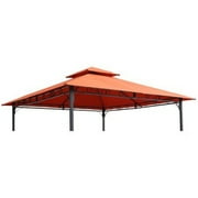 International Caravan St. Kitts Replacement Canopy for 10 ft. Canopy Gazebo-Color:Terra Cotta