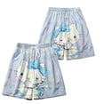 thumbnail image 1 of 3D New HelloKitty Sanrio Hello Kitty Shorts Printed Sports Quick Dry Thin Loose Beach Pants, 1 of 5