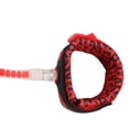 thumbnail image 3 of Correa de tabla de surf de 10 pies, cuerda de pie de pierna de resorte en espiral de 5 mm, cordón de TPU, tabla de remo Rojo Cola Correa de tabla de surf, 3 of 8