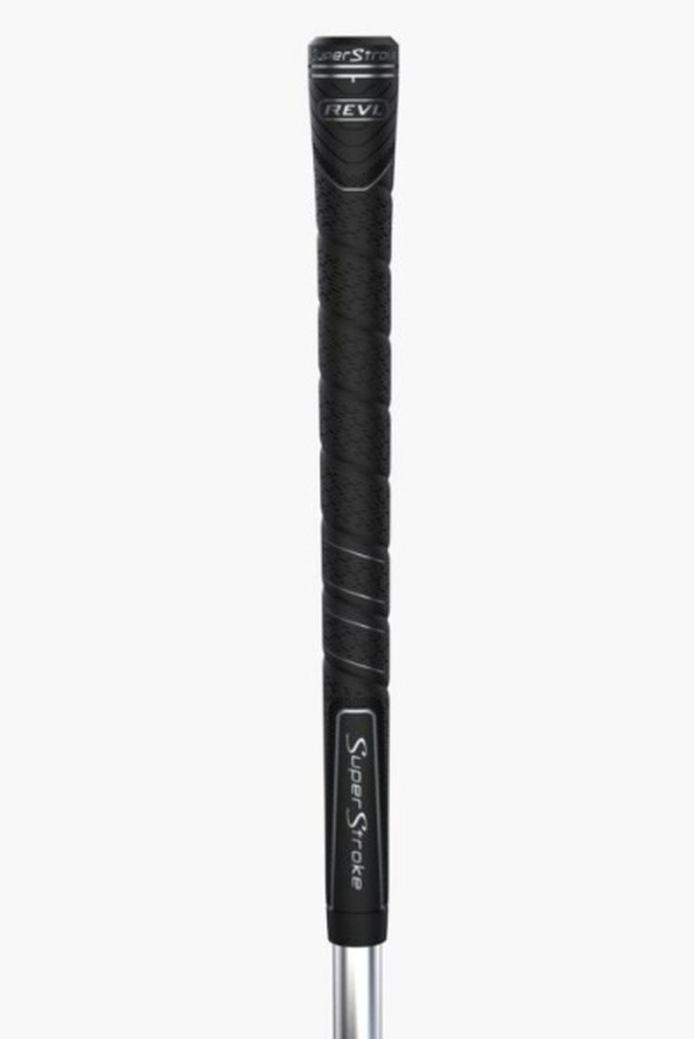Winn 17-Inch Long Putter Grip | Pistol Shape | Dark Grey Excel Material | Golf Putter Replacement Grip