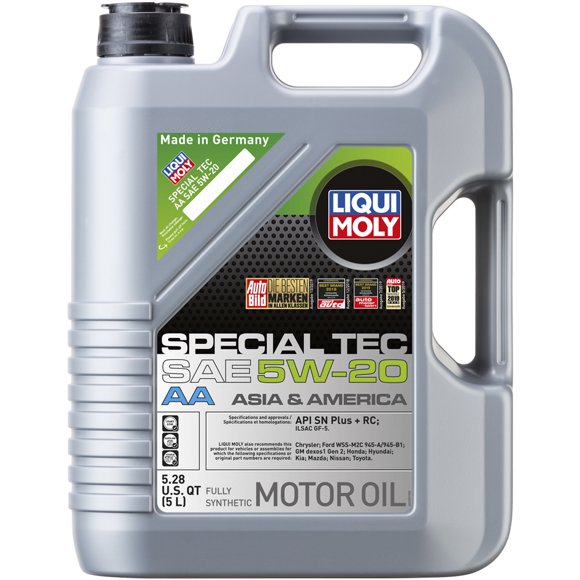 Aceite Sintético 5W20 5Lt LIQUI MOLY