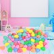 thumbnail image 3 of 100 piezas de piscinas de bolas para bebés, flexibles, coloridas, con forma de pentagrama o corazón, para practicar el agarre emocional, juguetes de plástico sin BPA para piscinas, carpa de juego, 3 of 7