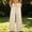 Beige plus size wide leg pants a1, variant on Women Plus Size Wide Leg Elastic Waist Trousers Floral Casual Boho Long Pants with Pockets Beach Lounge Party Palazzo Trousers Summer Clothes, Blue 2XL