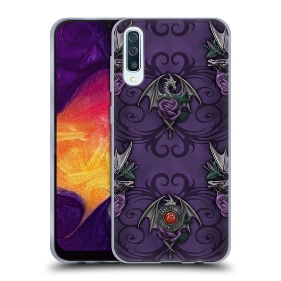 Head Case Designs Officially Licensed Anne Stokes Dragons 3 Pattern Soft Gel Case Compatible with Samsung Galaxy A50/A30s (2019)