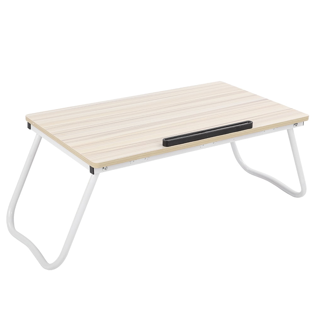 Peahefy Portable Desk,Bed Desk Foldable Small Home Laptop Computer