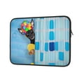 thumbnail image 2 of Bingfone Prague Ratter Dog In Bathtub Laptop Sleeve Case 15 Inch, 360° Protective Computer Carrying Bag, 2 of 9