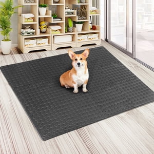 12PCS Interlocking Floor Mat EVA Puzzle Rubber Tiles Soft Foam Exercise Mats for Home Gym Yoga Fitness