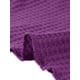 thumbnail image 5 of Conjuntos de pijama para mujeres INSPIRE CHIC, camisetas de punto con pantalones cortos, 2 piezas, ropa de dormir XL morado, 5 of 6