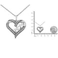 thumbnail image 5 of Sterling-Silver 1/4ct TDW Diamond Engraved Mom in Heart Pendant Necklace (I-J, I3), 5 of 7
