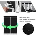 thumbnail image 5 of YOUPINS Portable 3-Shelf Closet Organizer, Black, 5 of 8