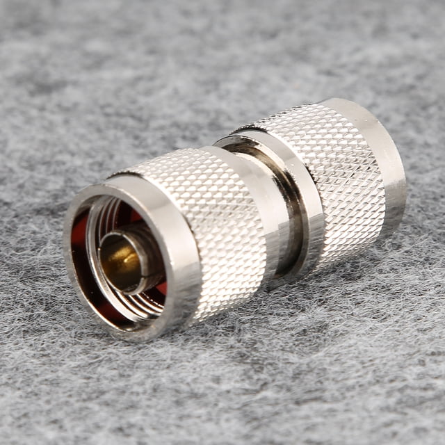 Adaptador Macho A Macho Tipo N, Conector Macho N De Latón Profesional De 50 Ohmios Para Una Mayor Transmisión De Señal Y Conectividad