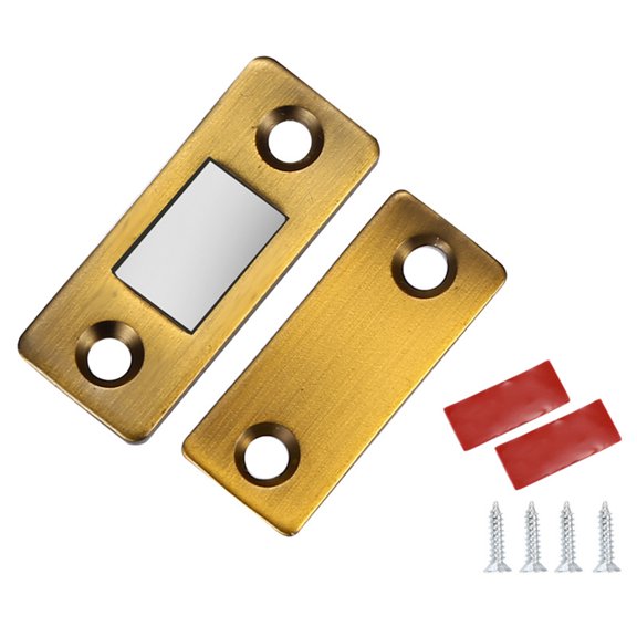 BToBackyard Cabinet Magnetic Catch Ultra Thin Cabinet Door Magnetic Catch for Drawer Magnets Adhesive Cabinet Latch Magnetic Closures for Kitchen Closet Door Closing Magnetic Door Catch Closer