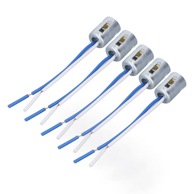 Portalámparas BuyWeek 10 piezas 1156 LED con soporte de bombilla
