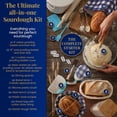 thumbnail image 2 of Sourdough Starter Kit for Beginners with Beginner Guide & 100 Recipes - Sourdough Bread Baking Supplies and Tools, Homemade Bread Gift Set and Sour Dough Accessories for Bakers, 2 of 6