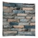 thumbnail image 1 of Paneles autoadhesivos de papel tapiz de ladrillo moderno, prepegados, con contacto Azul claro, 1 of 3