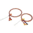 thumbnail image 1 of Durable Bird Swinging Rope,  Swing Toy, No Metal Wire Easy To Install  Outdoor Home For Bird Orange+Green,Blue+Red, 1 of 8