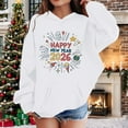 thumbnail image 2 of Fiaer Sweatshirt Hoodies for Teen Girls Boys Trendy Long Sleeve Oversized Sweatshirts Fall Winter Tween Clothes 2026 04-White 140, 2 of 5