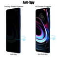 thumbnail image 3 of 3 Pack Privacy Screen Protector for Motorola Edge 2021 / Edge 5G UW 2021 Anti Spy Tempered Glass, 3 of 7