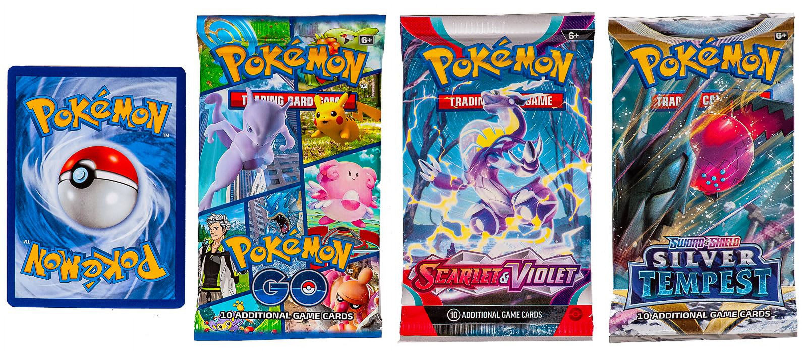 Pokemon 3 Booster Packs & 1 Random Foil