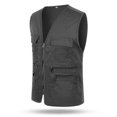 thumbnail image 2 of Gilet Utilitaire Multi-Poches pour Hommes Camping Pêche Randonnée, 2 of 3
