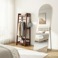 thumbnail image 4 of Gianna 71"x26" Arched Full Length Mirror with Stand Aluminum Frame Floor Mirror for Bedroom,Glod, 4 of 4