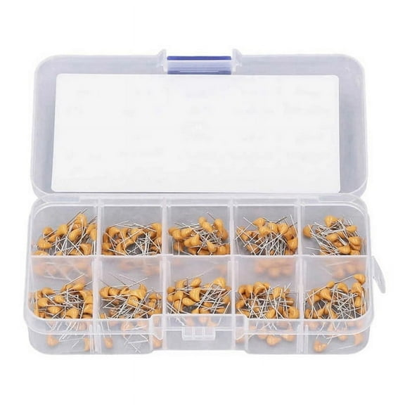 300pcs 10value 0.1UF- 10UF Monolithic Ceramic Capacitor Assortment Kit