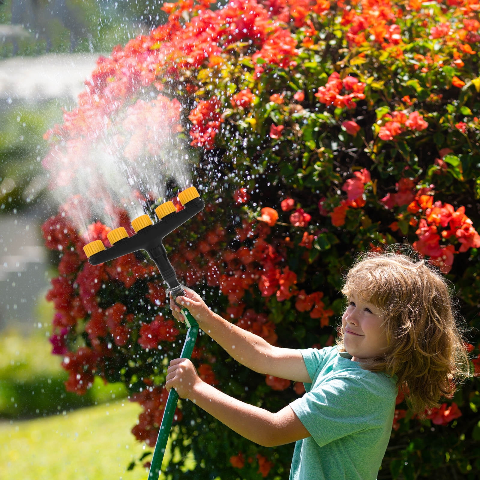 LIFKOME Garden Hose Plastic for Watering in Garden 1Pcs
