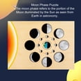 thumbnail image 3 of Rompecabezas De Fase Lunar, Actividad De Aprendizaje Preescolar Para Niños, Rompecabezas De Fase Lunar, Coordinación Mano-ojo, Educativo Para Niños Y Niñas, 3 of 7